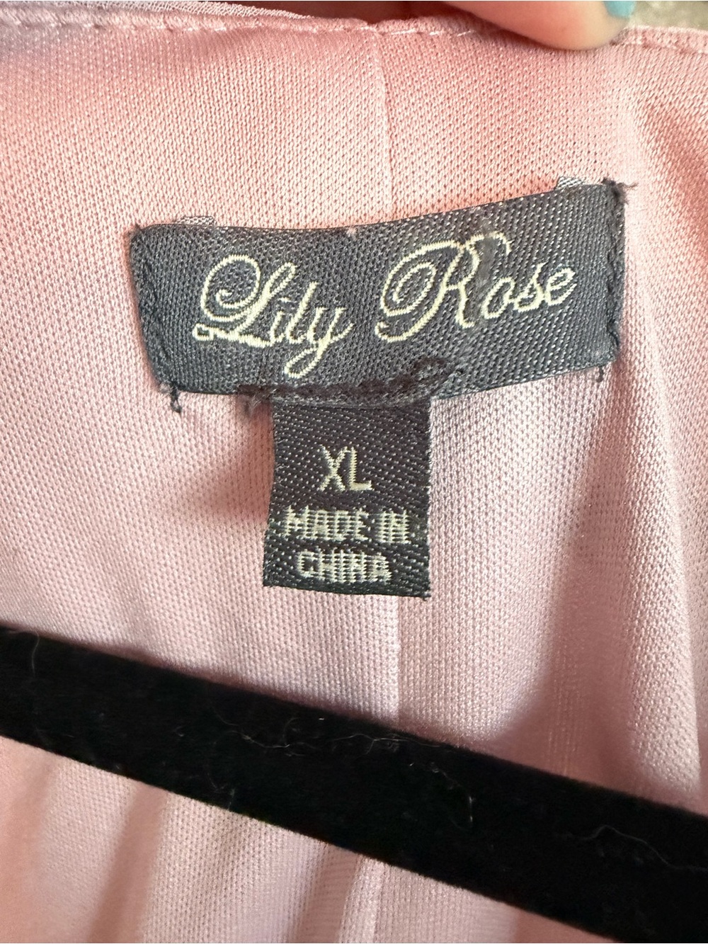 Lily Rose Blush Pink Floral Maxi Dress - Picture 4 of 5